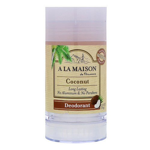 A La Maison De Provence Long Lasting Deodorant Coconut, 2.4 Oz